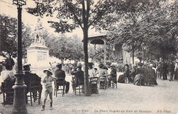 Pau - La Place Royale Un Jourde Musique Gel.1913 - Pau