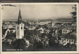 71541513 Amstetten Niederoesterreich Ortsblick Mit Kirche Amstetten - Other & Unclassified