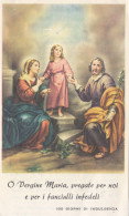 Santino Preghiera Per La Giornata Mondiale Della Santa Infanzia - Devotion Images