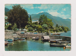SWITZERLAND - Locarno Lake Front Used Postcard - Locarno