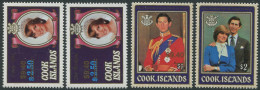 Cook Islands 1987 SG1124-1126 $9.40 Princess Diana Sets MNH - Cook Islands