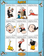 Comores MNH Sheetlet, Popeye - Fairy Tales, Popular Stories & Legends