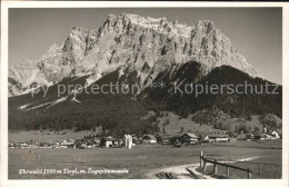 71541042 Ehrwald Tirol Panorama Mit Zugspitzmassiv Ehrwald - Autres & Non Classés