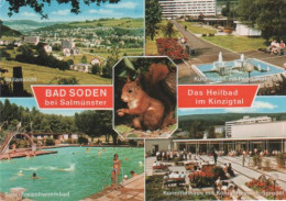 533 - Bad Soden - Freischwimmbad, Kuranlagen Mit Parksanatorium, Kurmittelhaus Mit König-Heinrich-Sprudel - Bad Soden