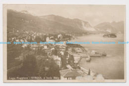 C011135 Lago Maggiore. Stresa E Isola Bella. No. 1449. Fot. Thanhoffer. Finzli. - World