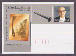 POLAND. 2006/CZESLAW SLANIA, Polish Postage Stamp And Banknote Engraver.. PostCard/unused. - Unused Stamps