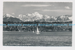 C010170 254. Le Mont Blanc Vue De Geneve. AJ C. Sartori Fils. Versoix Geneve - World