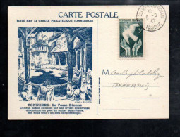 EXPOSITION PHILATELIQUE REGIONALE DE TONNERRE 1946 - Commemorative Postmarks
