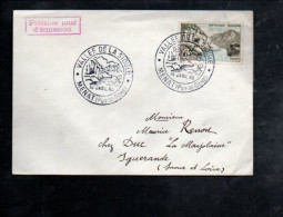 VALLEE DE LA SIOULE à MENAT PUY DE DOME1960 - Commemorative Postmarks