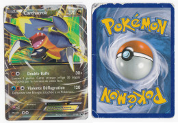 Carte Pokémon 2014 Charchacrok Holo XY09 Etat Voir Scan - Sonstige & Ohne Zuordnung