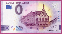 0-Euro XEWX 01 2023 RATHAUS - STADT AMBERG - Private Proofs / Unofficial
