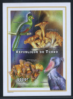 Tchad ** Bloc 80 - Oiseaux - Champignons (5 -p26) - Champignons