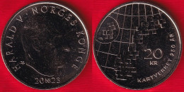 Norway 20 Kroner 2023 "Mapping Authority" UNC - Norvège