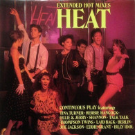 * LP *  HEAT (EXTENDED HOT MIXES) - VARIOUS (USA 1984) - Compilations