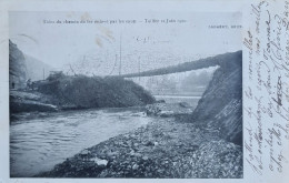 Tailfer - Talus Du Chemin De Fer Enlevé Par Les Eaux - Ouragan 12 Juin 1910 - Profondeville