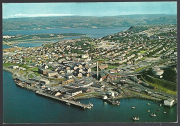 PC AUNE F-8388-7- Norway Kirkenes The Town With The Harbour.unused - Norway