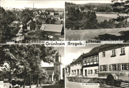 71540358 Gruenhain-Beierfeld Teilansicht FDGB Erholungsheim Markt Moenchsbrunnen - Gruenhain
