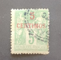 FRANCE FRANCIA MAROCCO 1891 SAGE YVERT N 2A - Used Stamps