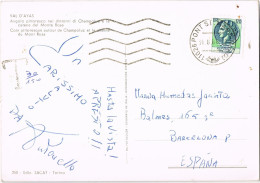 55358. Postal PONT ST. MARTIN (Ao) Italia 1980. TAXE, Tasada 30/150. Vista VAL D'AYAS - 1971-80: Marcophilia