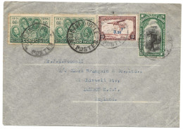 !!! CONGO, LETTRE  DÉPART D'ELISABETHVILLE POUR LONDRES (ANGLETERRE) - Covers & Documents