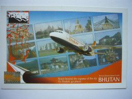 Avion / Airplane / DRUKAIR - ROYAL BHUTAN AIRLINES / Airbus A320 / Airline Issue - 1946-....: Ere Moderne