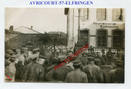 AVRICOURT-57-ELFRINGEN-PRISONNIERS-CARTE PHOTO Allemande-GUERRE 14-18-1 WK-Militaria- - Autres & Non Classés