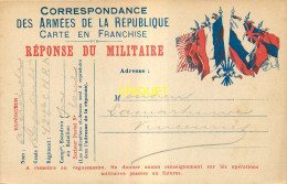 Carte Correspondance Militaire, Poilu Du 121ème C H R A - Guerre 1914-18
