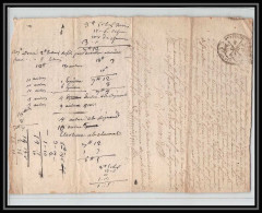 40368/ Généralité De Riom Auvergne Devaux N°349 Indice 4 1746 Lettre Timbre Fiscal 18ème Siècle - Brieven En Documenten