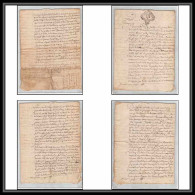 40330/ Généralité De Riom Auvergne Devaux N°330 Indice 5 16 Decembre 1734 Lettre Timbre Fiscal 18ème Siècle - Brieven En Documenten