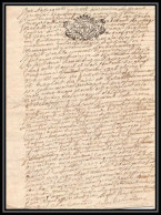 40277/ Généralité De Riom Auvergne Devaux N°320 Indice 5 Juillet 1723 Tb Frappe Lettre Timbre Fiscal 18ème Siècle - Lettres & Documents