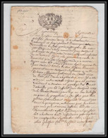 40193/ Généralité De Riom Auvergne Devaux N°300 Indice 5 Novembre 1721 Lettre Timbre Fiscal 18ème Siècle - Lettres & Documents