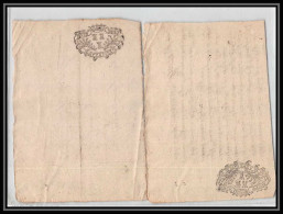 40183/ Généralité De Riom Auvergne Devaux N°298 Indice 5 Lot De 2 1721 Lettre Timbre Fiscal 18ème Siècle - Lettres & Documents