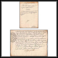 40160/ Généralité De Riom Auvergne Devaux N°298 Indice 5 Aout 1721 Lettre Timbre Fiscal 18ème Siècle - Briefe U. Dokumente