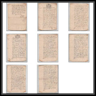 40176/ Généralité De Riom Auvergne Devaux N°300 Indice 5 1720 Complet 8 Pages Lettre Timbre Fiscal 18ème Siècle - Briefe U. Dokumente
