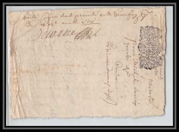 40062/ Généralité De Riom Auvergne Devaux N°258 Indice 8 1711 Lettre Timbre Fiscal 18ème Siècle - Lettres & Documents