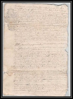 40060/ Généralité De Riom Auvergne Devaux N°250 Indice 6 Juillet 1708 Lettre Timbre Fiscal 18ème Siècle - Lettres & Documents