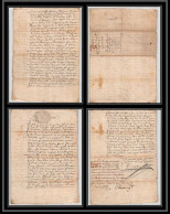 40020/ Généralité De Riom Auvergne Devaux N°231 Indice 8 Juin 1703 Lettre Timbre Fiscal 18ème Siècle - Covers & Documents