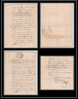 40016/ Généralité De Riom Auvergne Devaux N°231 Indice 8 1700 Lettre Timbre Fiscal 18ème Siècle - Covers & Documents