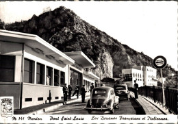 K0506 - MENTON - D06 - Pont Saint Louis - Les Douanes Française Et Italiennes - Menton