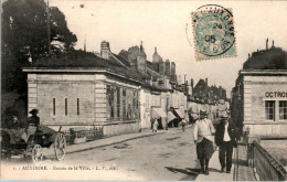 Auxonne Entrée De La Ville Côte-D'Or N°1 Cpa Voyagée En 1905 TB.Etat - Auxonne