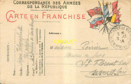 Carte Correspondance Militaire, Poilu Sapeur Télégraphiste à L'état-major, 4ème Div. De Cavalerie, 1914 - Guerre 1914-18