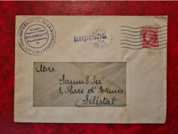 Lettre / Carte TARIF IMPRIME 1946 STRASBOURG ENTETE OFFICE INTERPROFESSIONNEL DE LA DISTRIBUTION CERES MAZELIN - Other & Unclassified