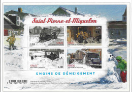 Saint-Pierre-et-Miquelon N° F1255** Neuf Sans Charnière Engins De Déneigement - Unused Stamps
