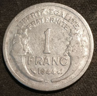 Pas Courant - FRANCE - 1 FRANC 1944 C - Morlon - Gad 473 - KM 885a.3 - 1 Franc