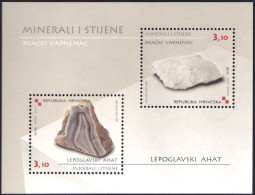 CROATIA 2010 MINERALS S/S OF 2** - Minerals
