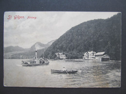 AK ST. GILGEN Fürberg 1907 // D*59687 - St. Gilgen