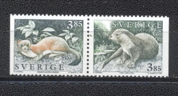 Suede 1996-Wild Animals - Unused Stamps