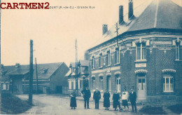 Delcampe - BERTINCOURT GRANDE RUE ANIMEE 62 PAS-DE-CALAIS - Bertincourt