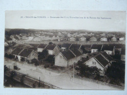 TRES RARE - CPA 88 VOSGES - THAON LES VOSGES : Panorama Des Cités Nouvelles - Thaon Les Vosges