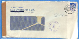 Allemagne Bizone - 1949 - Lettre De Solingen - G34236 - Autres & Non Classés